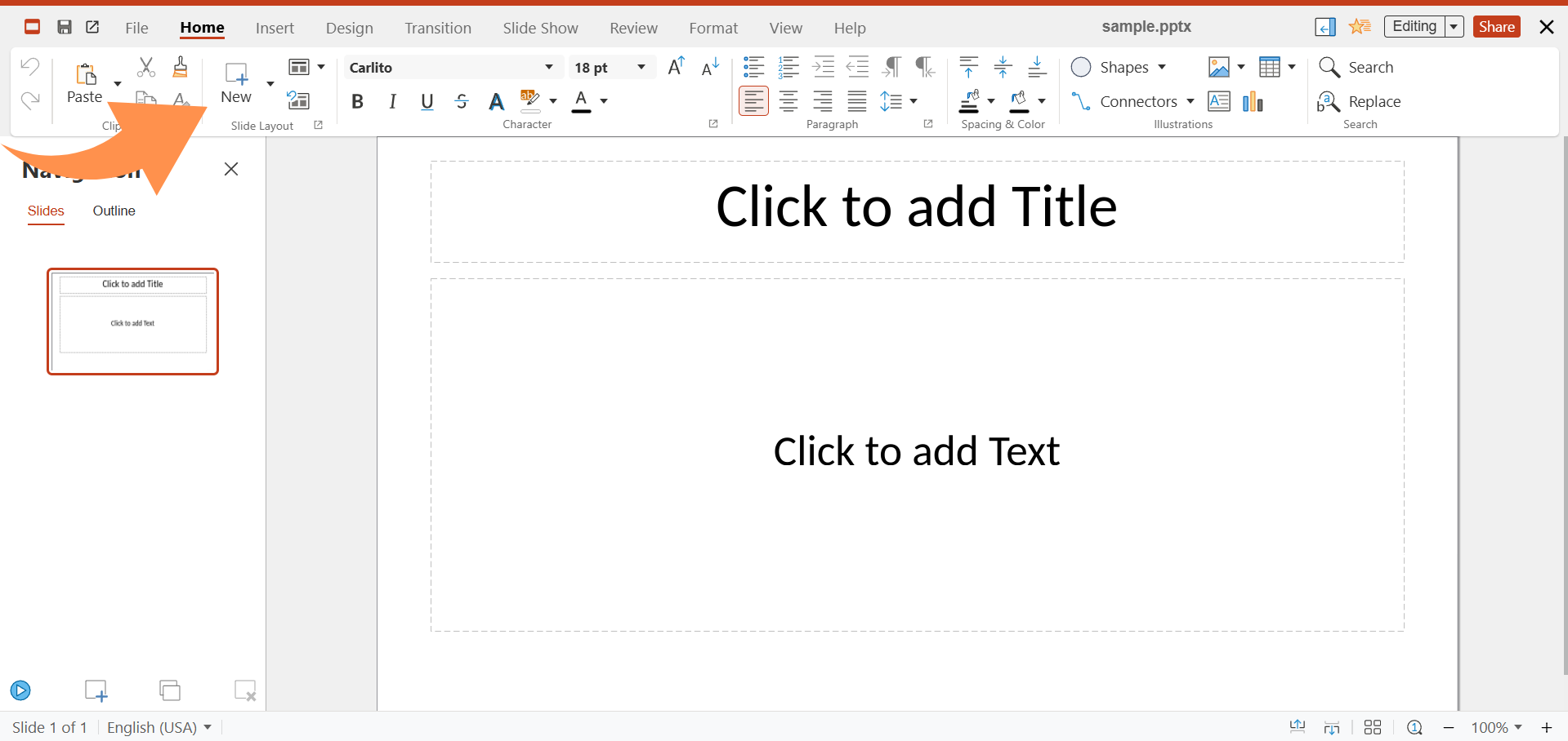 Presentation Editing Tools