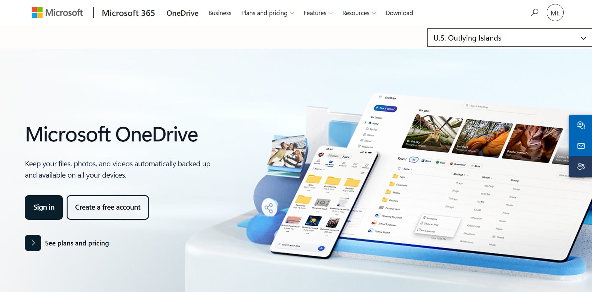 Microsoft OneDrive is Microsoft's cloud storage and file-sharing platform