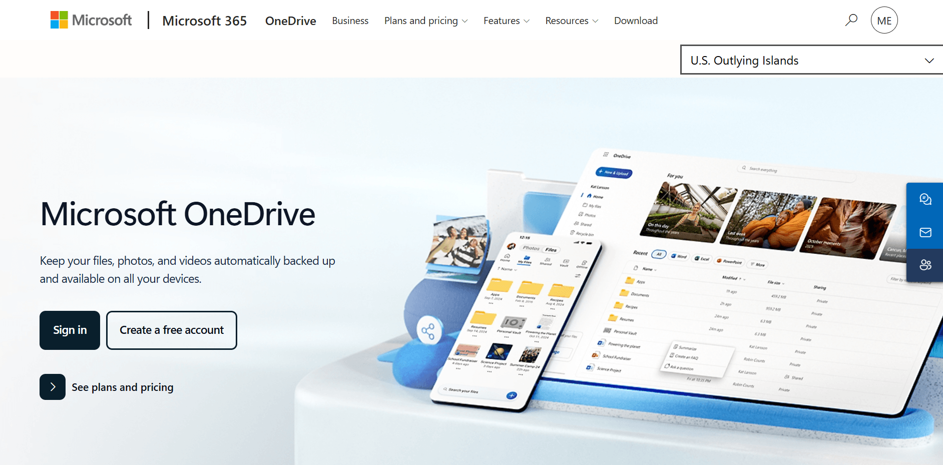 Microsoft OneDrive is Microsoft's cloud storage and file-sharing platform