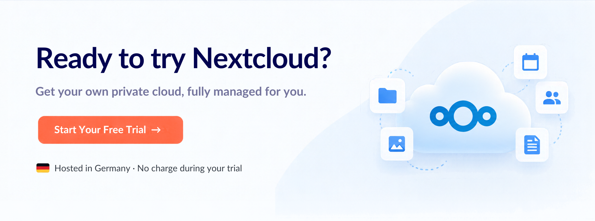 Try managed nextcloud for free
